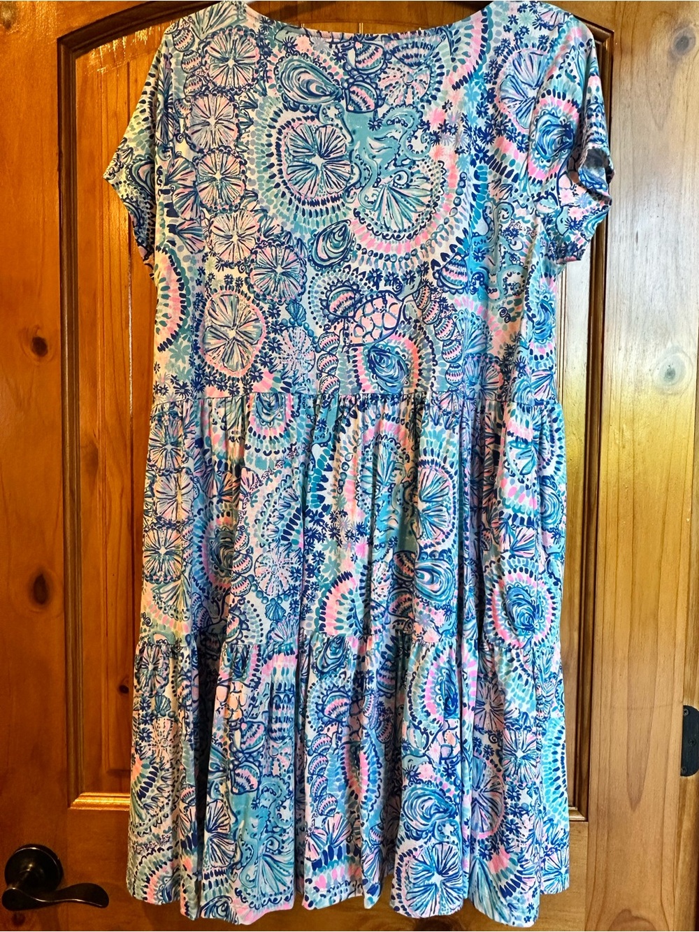 Lilly Pulitzer Blue Grotto Swing Dress XXL - Picture 2 of 6